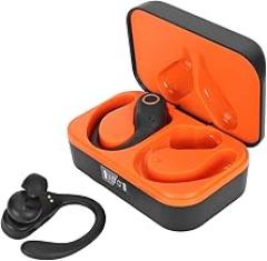 Translator Earbuds Intelligent Noise Reduction Stereo Wireless Translation Headphones with Charging Case, for Language Learning Travel, Plastic Electronics 2 Sets (Black)