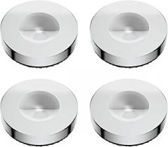 Tertullus Stainless Steel Speaker Spike Pads 4Pcs Cone Shock Floor Protector Base Speaker Isolation Stand Feet