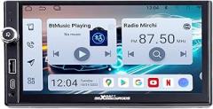 maXpeedingrods 7” Double Din Car Stereo with Apple CarPlay & Android Auto, with Android 13 System and in-Dash GPS Navigation with Type C Charging 2G+32G ROM
