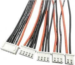 SH1.0/MX1.25/GH1.25/PH2.0/XH2.54mm 2P 3P 4P 5P 6Pin 200C 3KV High Temperatureistant Ultra-Soft Siilicoine Wire for RC Electronics New 2026 High for Reliable Electronic Component