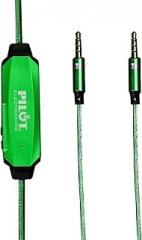 EL-1301GWK V2 Music Sync Auxiliary Audio Cable, 3.5mm, Green
