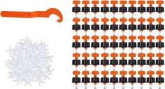 151Pcs/Set Ceramic Tile Leveling System s Level Tile Spacer Wall Leveler Wedges Spacers Reusable s