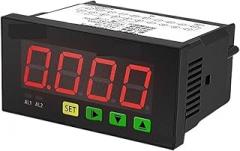 Single Point Load Cell and Digital Indicator Weighing Sensor Kit Electronic Scale Module with Display Controller Instrument,for Impact Force Measurement Industrial Testing(0-10mA-Buzzer Alarm-AC)