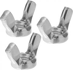 3pcs Stainless Metal Hand-Twist Butterfly Fasteners for Machinery Electronic Equipment Easy Install Hardware Parts 3pcs