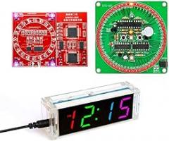 Gikfun 60 Seconds DIY Electronic Timer, Water Flowing Led, Electronic Clock Soldering DIY Kits