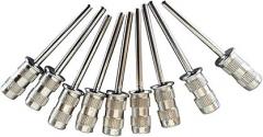 Sanding Band Manicure Pedicure Drill Mandrel Bit Nail Sanding Drum, 10Pcs, 2.35mm Shank Accessory