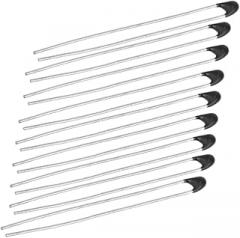 10pcs MF52 Thermistor Temperature Sensor with 30mm Cable Electronic Circuit Component for Industrial Instrument Temperature Control (100K-B3950-L30)