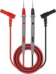 10A Multimeter Test Lead Kit Probes Universal Cable Volt Meter Leads Tester Probe Wire Pen Cable for Digital Multimeters, Electronic Clamp Meter