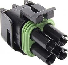 Allstar Performance ALL76296 4 Pin Weather Pack Square Tower Housing