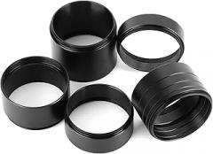 8PCS Set 3 5 7 10 12 15 20 30mm Lens Adapter Ring Extension Tube Astronomical Telescope Accessory Electronic Caliper Adopts Satisfactory Grinding Pr
