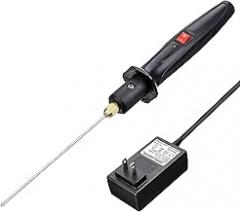 GOCHANGE Foam Cutter, Upgraded Electric Hot Knife With Button and Power Light, 100-240V/15W Hot Knife, 10CM Styrofoam Cutting Pen with Electronic Transformer Adaptor