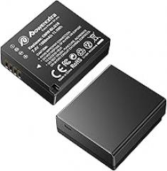 2 Pack 1500mAh DMW-BLG10 DMW-BLG10PP DMW-BLE9 Batteries for Panasonic Lumix DC-ZS80, DC-GX9, DC-LX100 II, DC-ZS200, DC-ZS70, DMC-GX80, DMC-GX85, DMC-ZS60, DC-ZS80,DC-ZS200,DC-ZS70,DMC-ZS100, DMC-GF3