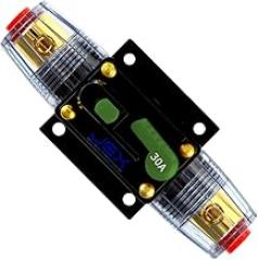 30 Amp in-Line Circuit Breaker Stereo/Audio/Car/RV 30A/30AMP Fuse 12V/24V/32V