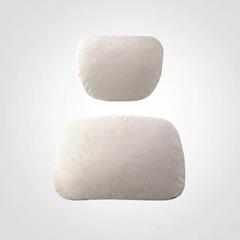 Car Headrest and Lumbar Support Set for Mercedes Benz A Class A200 A200d A220d A250e A260 A35 A45 A45s Comfortable Soft Cushion,Suitable for All Seasons