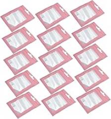 Garneck 100pcs Self-locking Vacuum Storage Bags for Jewelry Sealing Pouch for Electronics Components Sealed Material Sealing Pouch