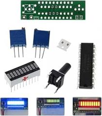 Lm3914 Lippo Battreriy Capacity Led Indicator Module Red/Grrien/Blue Display Power Level Tester Electronic DIY Kits