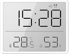 Electronic Wall Clock Digital Wall Clock Battery Powered Suction Designs for Fridge Mount Clocks