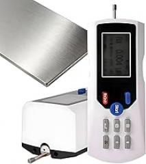 Portable Digital Roughness Tester,Surface Roughness Gauge Portable Tester,160µm Range/Diamond Probe/High Precision for Accurate Surface Measurement Industrial Use