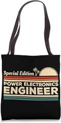 Engineering Gift For A Power Electronics Engineer Vintage Power Electronics Engineer Engineering Tote Bag
