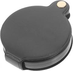 Foldable Small Magnifying Glass with Movable Handle Portable Magnifier for Reading Jewelry Repairing and Fine Detail Viewing Handheld Loupe for Books and Electronics