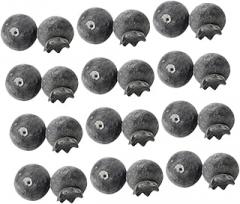 Milisten 24pcs Artificial Blueberries Model Lifelike Faux Blueberry Decor 2cm Simulation Fruit for Photography Props Home Kitchen Table Decoration