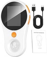 Digital Magnifying Glass - 200W Pixels Portable Microscope, 2.0 Inch IPS HD Display, Adjustable Zoom Lens, Bright LED Light | Handheld Digital Magnifier for Electronics Repair Coin Collection