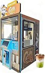 Intelligent Coffee Vending Machine with Multi-Payment - Coin, Digital Receipt, Card & App Support, Full Automatic Grind-Brew-Serve, Ideal for Office Break Room