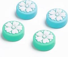 Switch Thumb Grip Caps Compatible with Nintendo Switch/OLED/Lite Joy-con Controller, Cute Button Joystick Cap Cover, Soft Silicone Joystick Rocker Cover, 4PCS