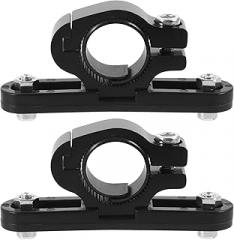 Milisten 2pcs Bike Bottle Cage Clamp and Handlebar Bottle Holder Mount Adapter for Cycling Accessories