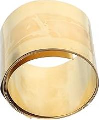 STOBAZA Brass Foil Sheet Roll Copper Plate for Crafts Jewelry Electronics Laboratory Projects Copper Sheet for DIY Easy to Cut Ultrathin Design Versatile Applications
