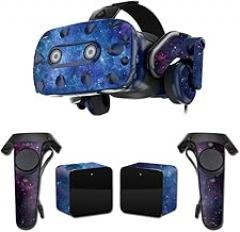 MightySkins Skin Compatible with HTC Vive Pro VR Headset - Nebula | Protective, Durable, and Unique Vinyl Decal wrap Cover | Easy to Apply, Remove, and Change Styles | Made in The USA