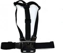 Navitech Adjustable Elastic Body Harness Strap - Compatible with Apexcam M80 Pro EIS Action Camera