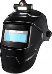 STOBOK Convenient Welder Mask Hood for Auto Darkening Solar-powered Light Sensor Practical Function