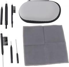 1Set Cleaning Kit for Earpiece Maintenance Includes Brushes and Tools for Cerumen Removal Easy to Use and Comfortable Handle for Hearing