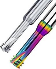 M1-M24 HRC65 Tridentate Thread Milling Cutter Bit 3-Flutes Tungsten Steel Alloy Thread millsfresa(M12-1.75,Aluminum Process)