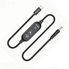 Type C to PD100W Fast Chargers Adjustable Voltages 5V to 20V Output for Laptops Routers and Electronics Charging Needs Type C to