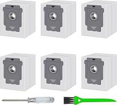 6 Pack Vacuum Bags,Dirt Disposal Bags Compatible with iRobot Roomba i & s & j Series, Replacement for i3+, i4+, i5+, i6+, J6, i7+(7550) j7, j7+i8+, s9+, I & S & J Series Automatic Dirt Disposal Bags
