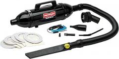 METROVAC ESD-Safe Pro Series | Comp Vacuum/Blower w/Micro Cleaning Tools | Multipurpose Tool for Removing Dust, Lint & Paper Shreds | 1 Pack, Black