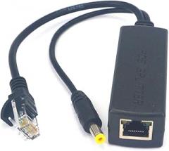 onelinkmore Active 12V PoE Splitter Power Over Ethernet Adapter Injector IEEE 802.3af Compliant Power Over Ethernet for PoE Switches IP Camera IP Phone POE Devices