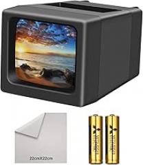 LED Lighted Illuminated 35mm Slide Viewer(2AA Batteries Included)