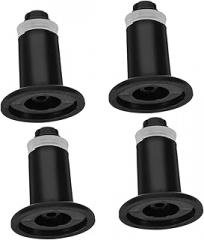 PRETYZOOM 4PCS Electronic Scale Feet Replacement Plastic Bumpers for Kitchen Digital Scale Anti-Slip Support for Precision Cooking and Jewelry Weighing