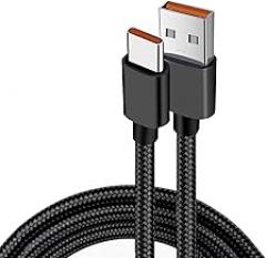 USB Type-C Charging Cable for Oticon Smart Charger/Intent Desktop Charger | 3.3ft Durable Nylon Braided | Fast-Charging Cord for Hearing Aid Supplies