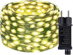 24V LED Christmas Lights Grrien Wire Leather Lights String 50M 100M Waterproof Outdoor Garden Party Wedding Garland Decor J New 2026 High for Reliable Electronic Component