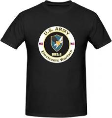 SCEVOLMAR US Army MOS 993 Electronic Warfare Men's Short Sleeve T-Shirt