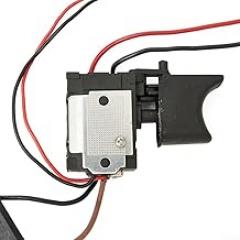 Efficient 12V Electric Drill Switch Rechargeable with Speed Control Functionality