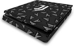 Head Case Designs Officially Licensed Juventus Football Club Geometric Pattern Art Vinyl Sticker Gaming Skin Decal Cover Compatible With Sony PlayStation 4 PS4 Slim Console