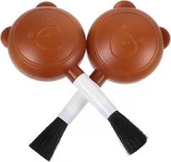 2Pcs Air Blower Dust with Brush Squeeze Ball Pump for Camera Lens Filters and Electronics Efficient Dust Blasters for Precise Cleaning