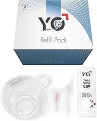 Refill Kit | 2 Additional Tests for YO Home Sperm Test | Motile Semen Analysis | YO Testing Device NOT Included - Refill Pack Only | Choose: 4 Pack, 2 Pack