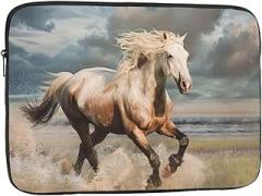 Horse Design Laptop Bag for Men Women Shockproof Laptop Bag for Travel Office School