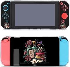 Playing Poker Cards Cake Protective Case Compatible with Switch Shockproof Cases Cover Hard Shell Cases
